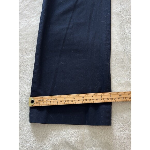 Brooks Brothers Women Pants Size 10 Navy Trousers Gold Buttons Preppy Elevated - Picture 8 of 14